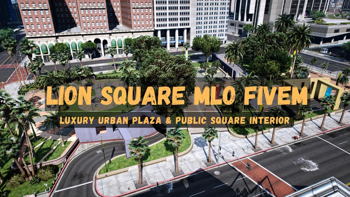Lion Square MLO FiveM - Public Square Interior